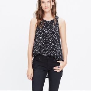 Madewell racerback tank top star in flurry xs